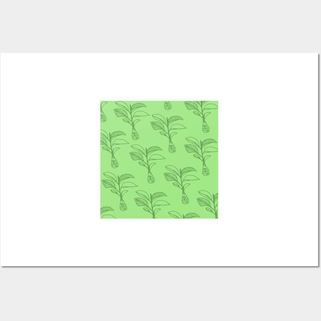 tropical plant hawaii aloha print Wall Art by maplunk